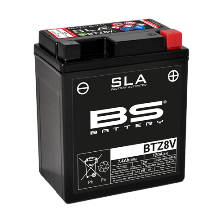 بطاريه للدراجات BS BTZ8V