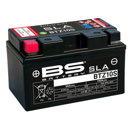 بطاريه للدراجات BS BTZ10S