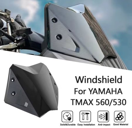 زجاجة أمامية ل T-MAX 530 2013-2016